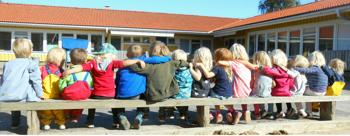 Barn på Holmenstyr Förskola